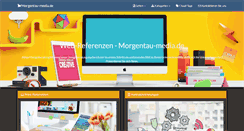 Desktop Screenshot of morgentau-media.de