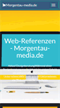 Mobile Screenshot of morgentau-media.de